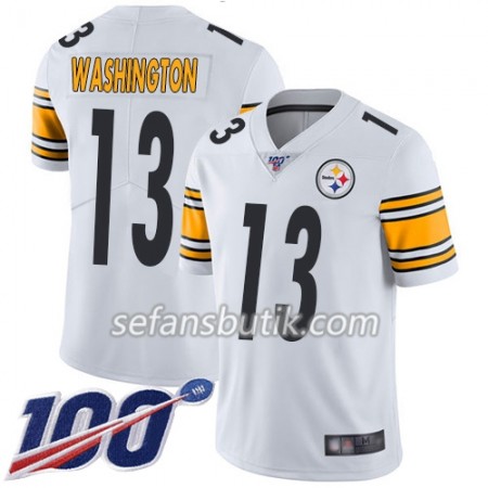 Pittsburgh Steelers Tröjor James Washington 13 Nike Vit 100th - Herr Pittsburgh Steelers Tröjor James Washington 13 Nike Vit 100th - Herr